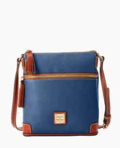 Pebble Grain Small Tassel Crossbody Black Black -Dooney & Bourke B2276G AWJEPATN