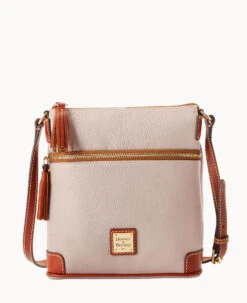 Pebble Grain Small Tassel Crossbody Black Black -Dooney & Bourke B2276G AWOYPATN