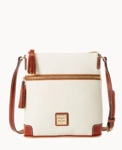 Pebble Grain Small Tassel Crossbody Black Black -Dooney & Bourke B2276G AWWHPATN