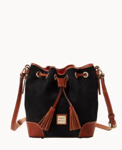 Suede Crossbody Drawstring Honey 22 Suede Crossbody Drawstring Honey -Dooney & Bourke B2280G SUBLPATN