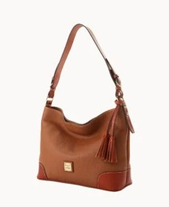 Pebble Grain Large Sac Caramel -Dooney & Bourke B2282G AWCAPATN ALT1 1