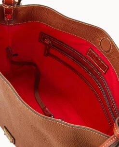 Pebble Grain Large Sac Caramel -Dooney & Bourke B2282G AWCAPATN ALT2