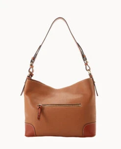 Pebble Grain Large Sac Caramel -Dooney & Bourke B2282G AWCAPATN ALT3