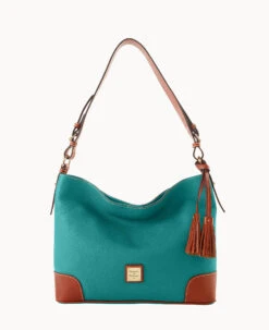 Pebble Grain Large Sac Caramel -Dooney & Bourke B2282G AWSPPATN