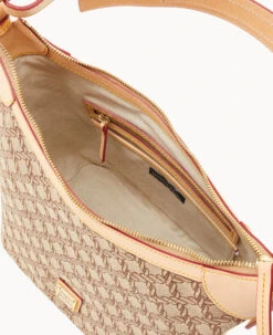 Maritime Hobo Sac Brown -Dooney & Bourke B2285G XEBNSVNA ALT2