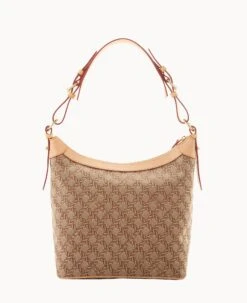 Maritime Hobo Sac Brown -Dooney & Bourke B2285G XEBNSVNA ALT3 1