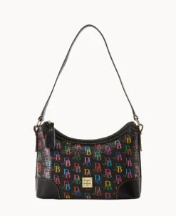 DB75 Multi Large Shoulder Bag Black -Dooney & Bourke B2289G 5SBLPABL 2