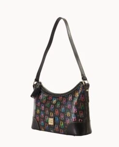 DB75 Multi Large Shoulder Bag Black -Dooney & Bourke B2289G 5SBLPABL ALT1 1