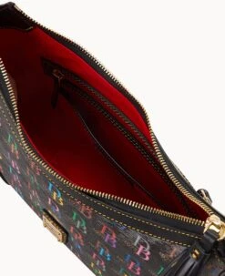 DB75 Multi Large Shoulder Bag Black -Dooney & Bourke B2289G 5SBLPABL ALT2 1