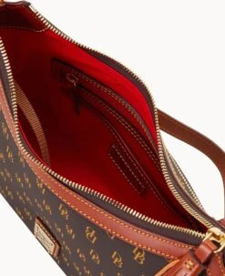 Gretta Large Shoulder Bag Brown Tmoro -Dooney & Bourke B2289G NGBMPATN ALT2 1