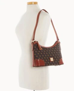 Gretta Large Shoulder Bag Brown Tmoro -Dooney & Bourke B2289G NGBMPATN ALT4 1
