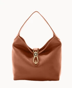 Pebble Grain Logo Lock Sac Red -Dooney & Bourke B2308G 9PCA9PCA