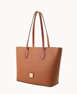 Pebble Grain Tote Caramel -Dooney & Bourke B2320G AWCAPATN ALT1 1