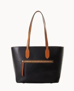 Wexford Leather Tote Black 22 Wexford Leather Tote Black -Dooney & Bourke B2320G JKBLPANA ALT3 1