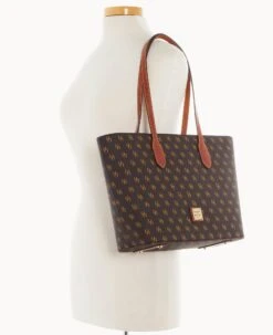 Gretta Tote Brown Tmoro -Dooney & Bourke B2320G NGBMPATN ALT4 1