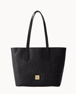 Ostrich Tote Black -Dooney & Bourke B2320G OTBLPABL