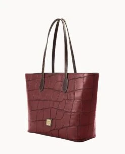 Denison Large Tote Bordeaux -Dooney & Bourke B2321G 8DBXPABM ALT1 1