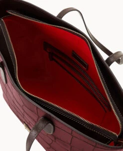 Denison Large Tote Bordeaux -Dooney & Bourke B2321G 8DBXPABM ALT2