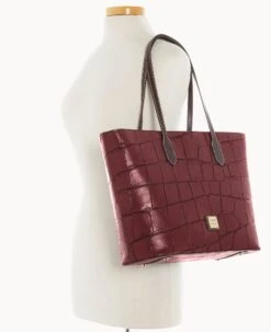 Denison Large Tote Bordeaux -Dooney & Bourke B2321G 8DBXPABM ALT4 1