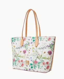 Botanical Collection Large Tote White -Dooney & Bourke B2321G BZWHSVNA ALT1 1