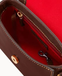 Florentine Saddle Bag Chestnut -Dooney & Bourke B2323D SCCSSCCS ALT2 1
