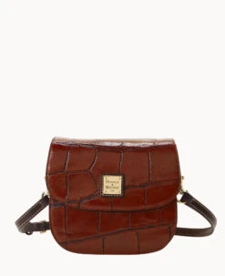 Denison Saddle Bag Cognac -Dooney & Bourke B2323G 8DCGPABM 2