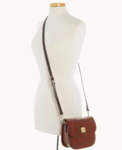 Denison Saddle Bag Cognac -Dooney & Bourke B2323G 8DCGPABM ALT4 1
