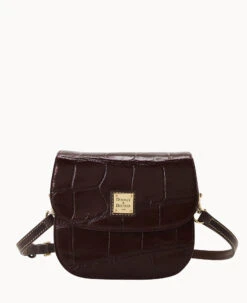 Denison Saddle Bag Cognac -Dooney & Bourke B2323G 8DEEPABM