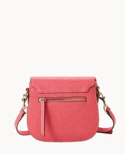 Saffiano Saddle Bag Bubble Gum -Dooney & Bourke B2323G SIBZSIBZ ALT3 1