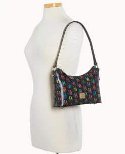 DB75 Multi Baguette Black -Dooney & Bourke B2324G 5SBLPABL ALT4