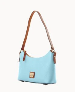 Pebble Grain Baguette Caribbean Blue -Dooney & Bourke B2324G AWYTPATN ALT1 1