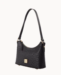 Ostrich Baguette Black -Dooney & Bourke B2324G OTBLPABL ALT1