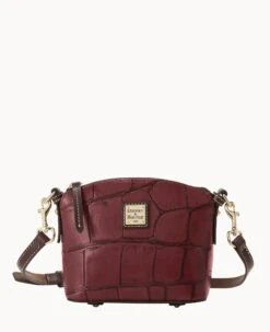 Denison Mini Domed Crossbody Bordeaux 20 Denison Mini Domed Crossbody Bordeaux -Dooney & Bourke B2325G 8DBXPABM 1