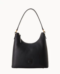 Florentine Hobo Black Black