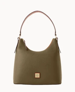 Pebble Grain Hobo Olive