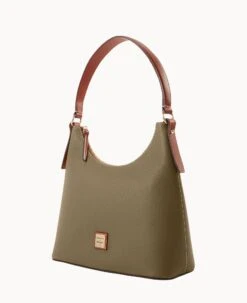 Pebble Grain Hobo Olive -Dooney & Bourke B2326G AWOLPATN ALT1 1