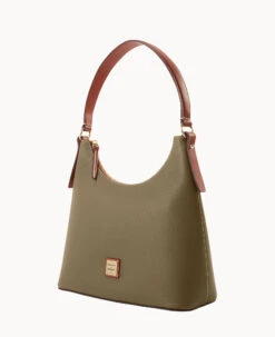Pebble Grain Hobo Olive -Dooney & Bourke B2326G AWOLPATN ALT1