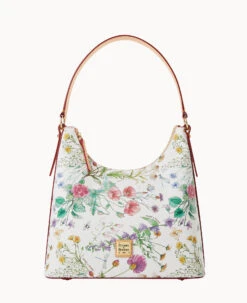 Botanical Collection Hobo White 21 Botanical Collection Hobo White -Dooney & Bourke B2326G BZWHSVNA 2