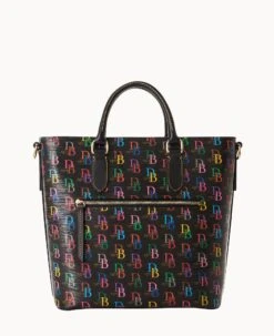 DB75 Multi Editor's Tote Black 19 DB75 Multi Editor's Tote Black -Dooney & Bourke B2328G 5SBLPABL ALT3 1