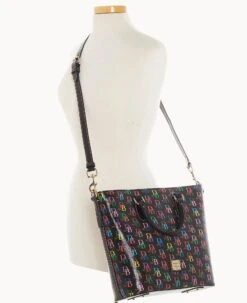 DB75 Multi Editor's Tote Black 20 DB75 Multi Editor's Tote Black -Dooney & Bourke B2328G 5SBLPABL ALT4 1