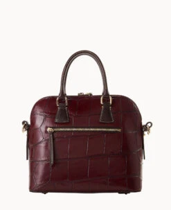 Denison Satchel Bordeaux -Dooney & Bourke B2329G 8DBXPABM ALT3