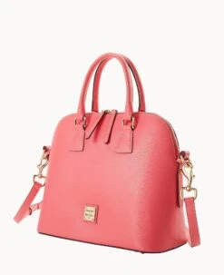 Saffiano Satchel Bubble Gum -Dooney & Bourke B2329G SIBZSIBZ ALT1 1