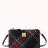 Tartan Large Bella Crossbody Black
