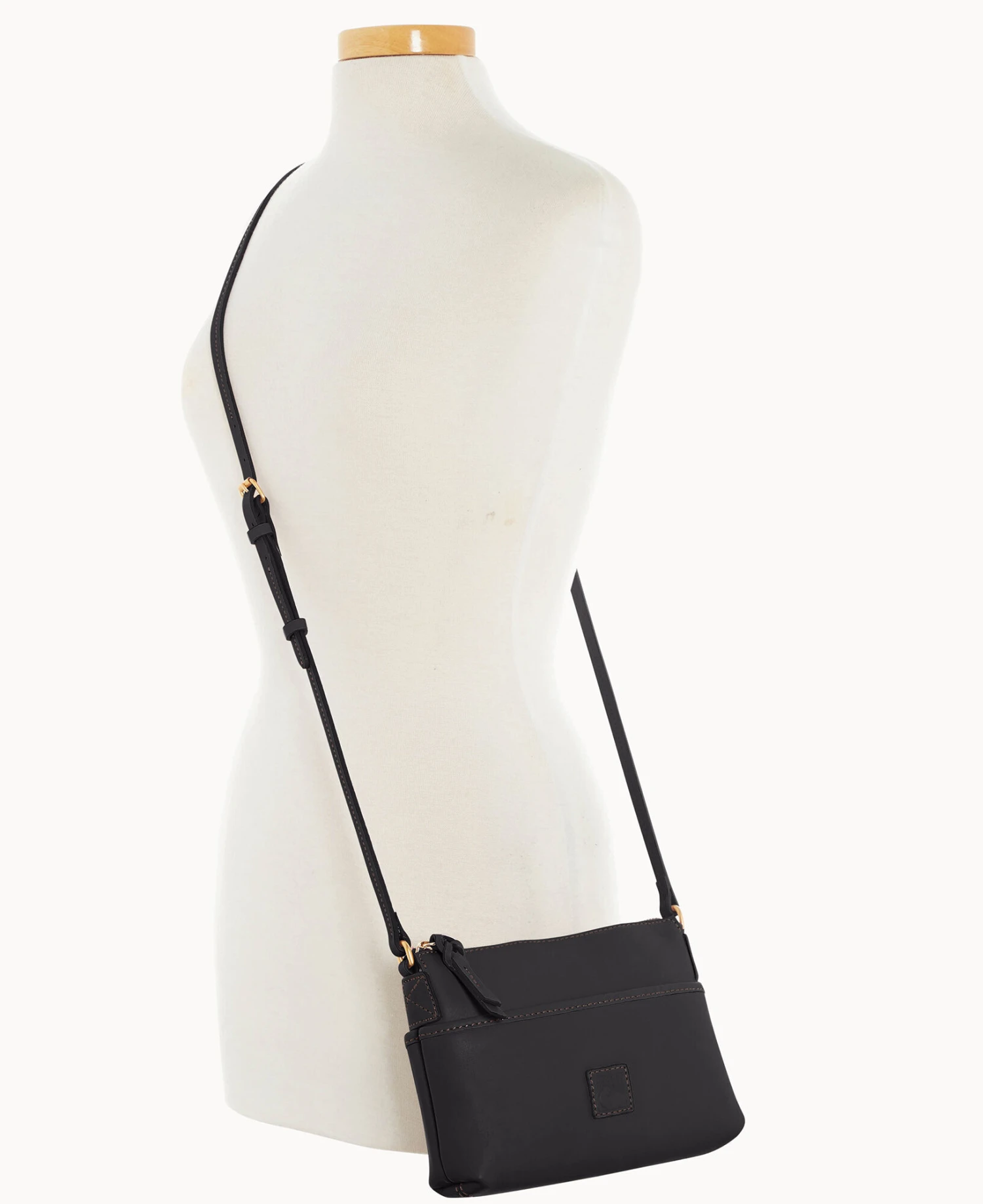 Florentine Katie Crossbody Black Black 5 Florentine Katie Crossbody Black Black - Image 5