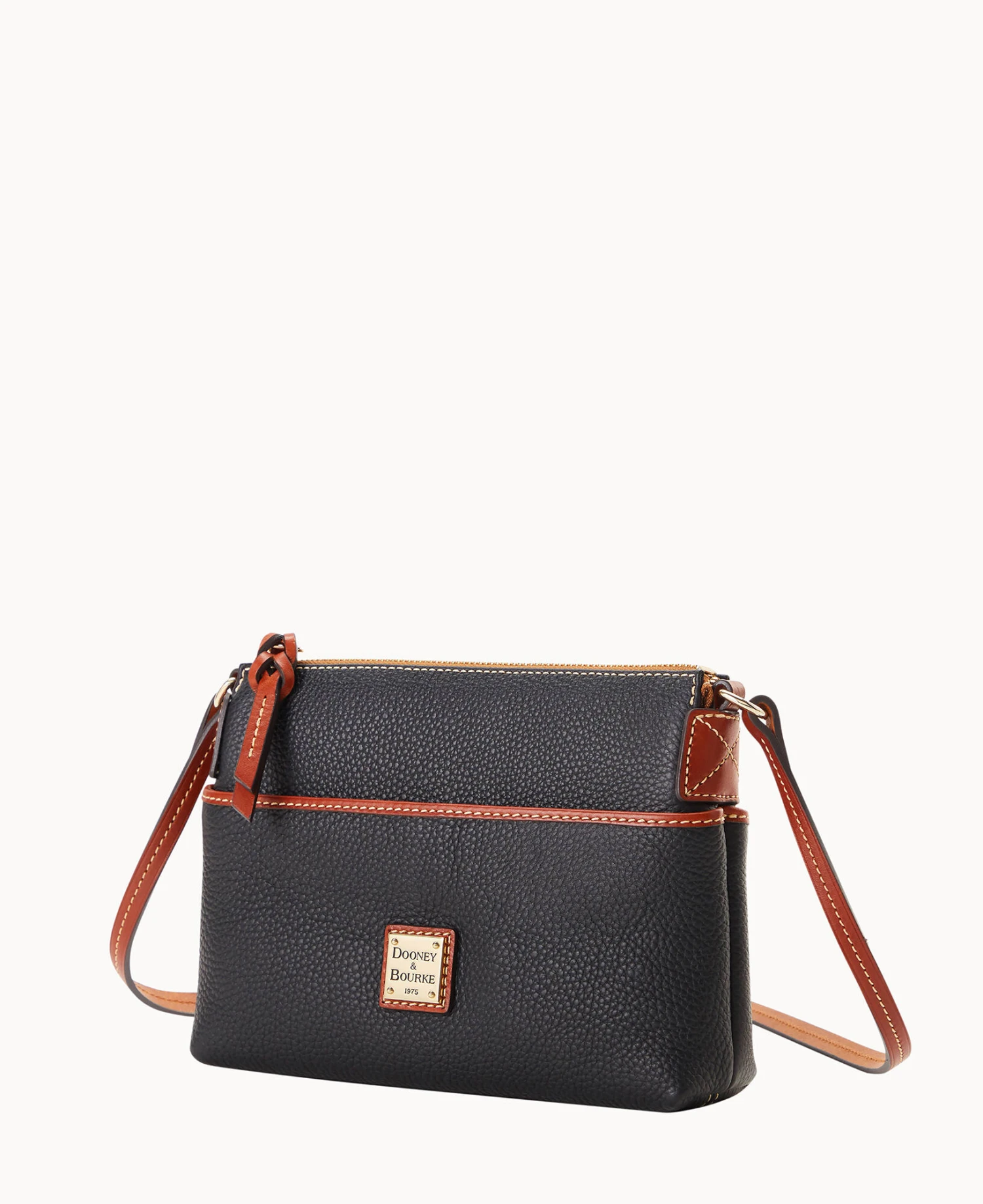 Pebble Grain Katie Crossbody Black 2 Pebble Grain Katie Crossbody Black - Image 2