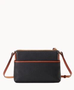 Pebble Grain Katie Crossbody Black 23 Pebble Grain Katie Crossbody Black -Dooney & Bourke B2340G AWBLPATN ALT3