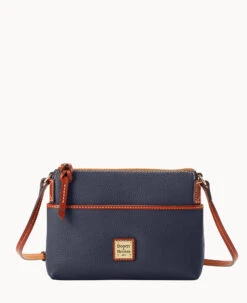 Pebble Grain Katie Crossbody Black 37 Pebble Grain Katie Crossbody Black -Dooney & Bourke B2340G AWMDPATN