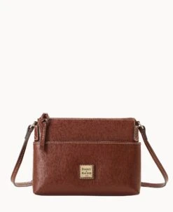 Saffiano Katie Crossbody Amber -Dooney & Bourke B2340G SIARSIAR 1