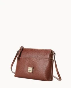 Saffiano Katie Crossbody Amber -Dooney & Bourke B2340G SIARSIAR ALT1 1
