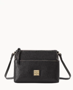 Saffiano Katie Crossbody Amber -Dooney & Bourke B2340G SIBLSIBL